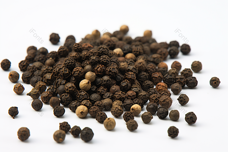 白色背景的上胡椒特写,高清,摄影图,摄影图片,图片大全,摄影图免费下载